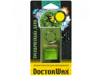 Ароматизатор воздуха на дефлектор обдува. Тропический день от DoctorWax Ароматизатор воздуха на дефлектор обдува. Тропический день