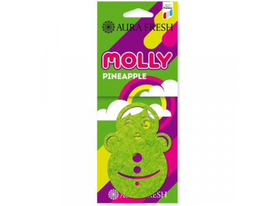 Ароматизатор AURA FRESH MOLLY Pineapple от AURA FRESH Ароматизатор AURA FRESH MOLLY Pineapple