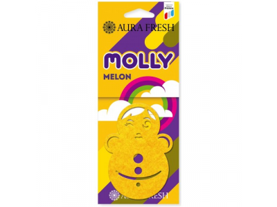 Ароматизатор AURA FRESH MOLLY Melon от AURA FRESH Ароматизатор AURA FRESH MOLLY Melon