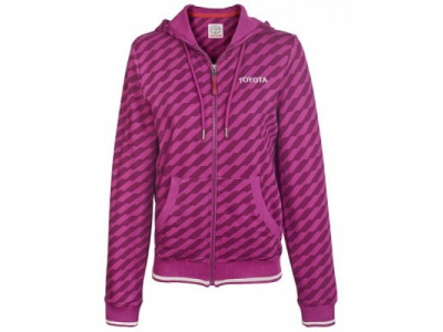 Женская толстовка Toyota Ladies Hoody, Weekend, Lilac, артикул TMSUV2L02S00 от Toyota Женская толстовка Toyota Ladies Hoody, Weekend, Lilac, артикул TMSUV2L02S00