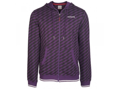 Мужская толстовка Toyota Men's Hoody, Weekend, Purple, артикул TMSUV2M02M00 от Toyota Мужская толстовка Toyota Men's Hoody, Weekend, Purple, артикул TMSUV2M02M00