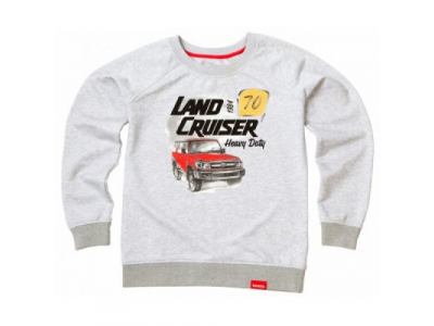 Женская толстовка Toyota Land Cruiser 70, Ladies Hoody, Grey, артикул TMHRTSCL01XS от Toyota Женская толстовка Toyota Land Cruiser 70, Ladies Hoody, Grey, артикул TMHRTSCL01XS