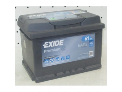Аккумулятор 6ст - 61 (Exide Premium) - низк. оп